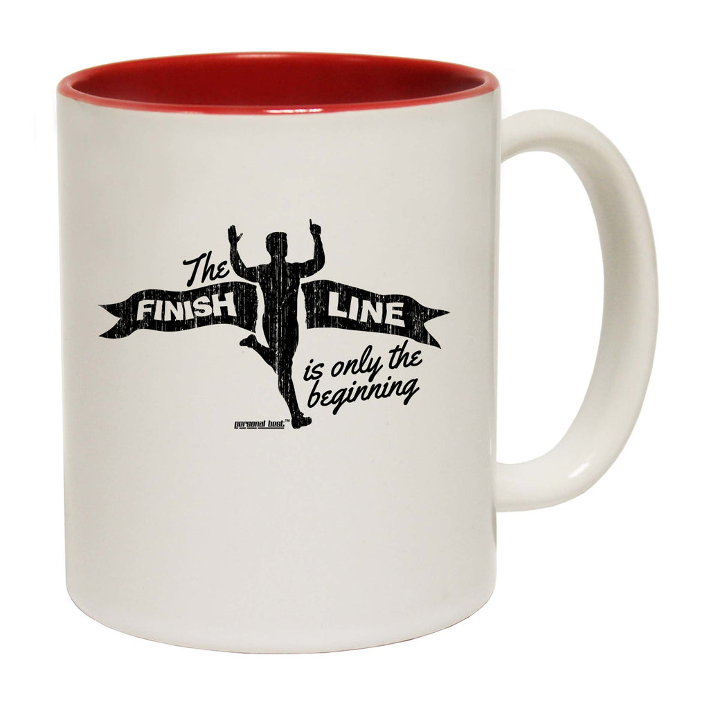 Pb Finish Line - Funny Coffee Mug