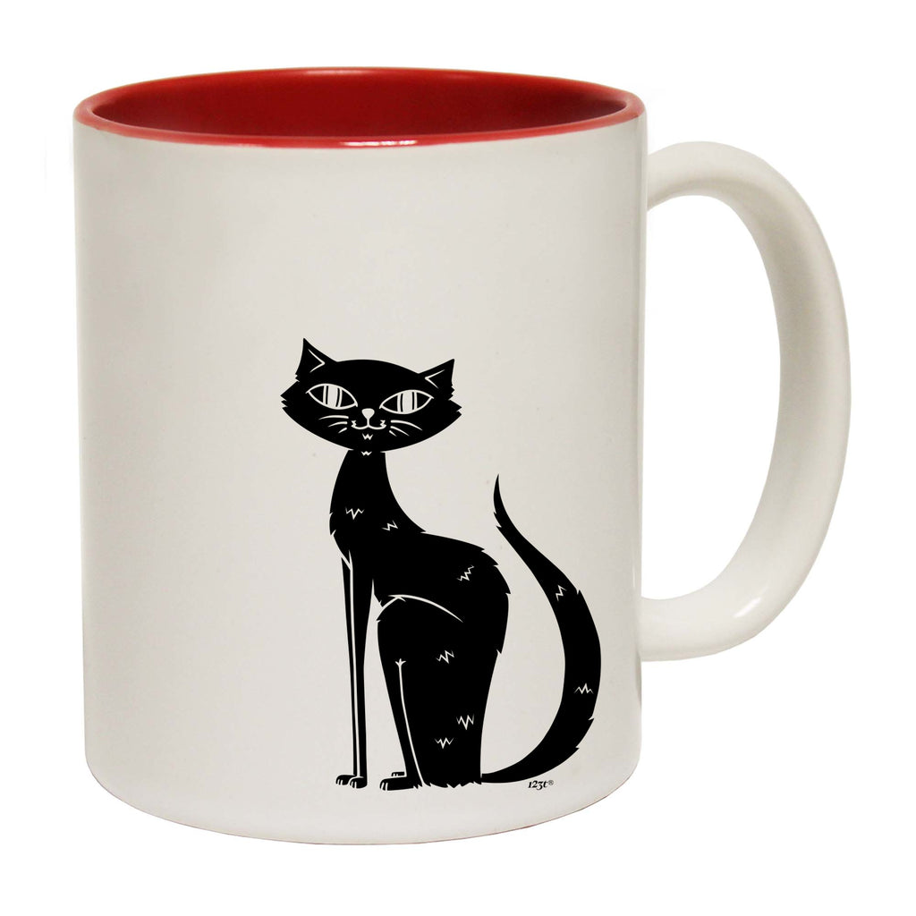 Cat Sitting - Funny Coffee Mug Cup