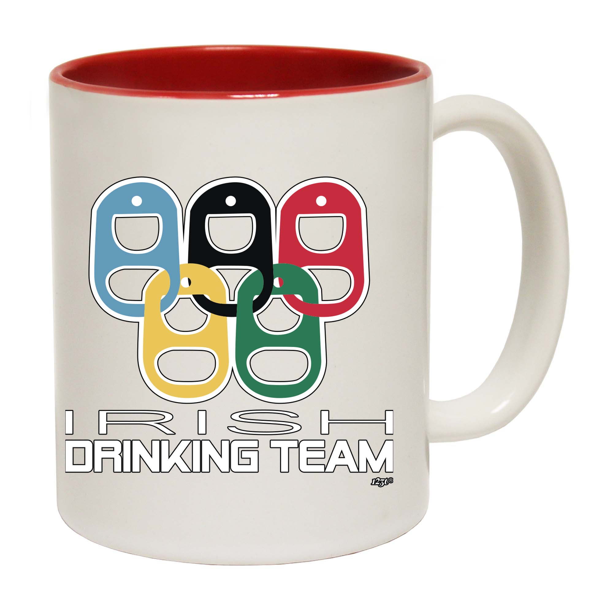 Irish Drinking Team Rings - Funny Coffee Mug Cup