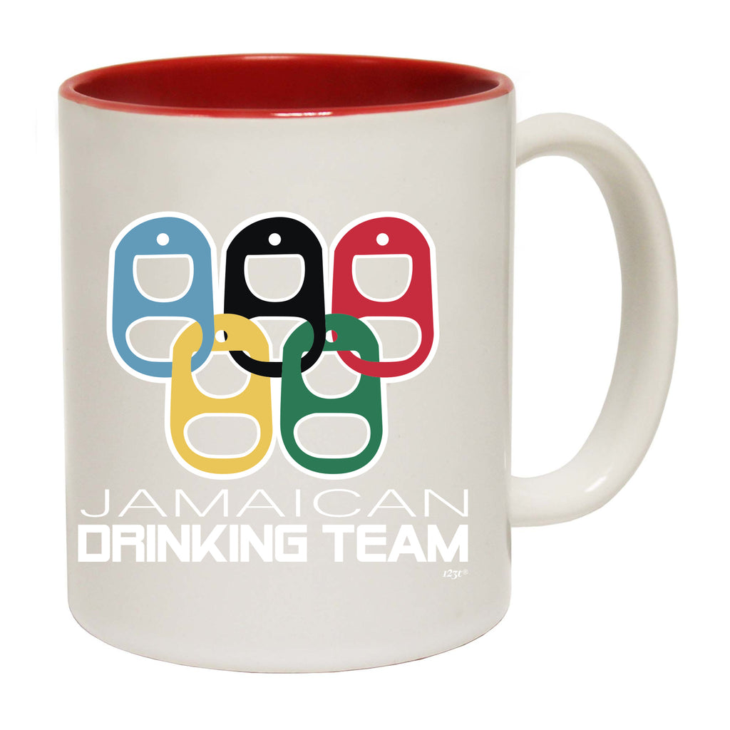 Jamaican Drinking Team Rings - Funny Coffee Mug