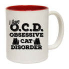 I Have Ocd Obsessive Cat Disorder - Funny Coffee Mug