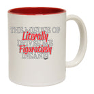 The Misuse Of Literally - Funny Coffee Mug