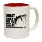 What Doesnt Kill You Bears - Funny Coffee Mug