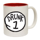 Drunk 1 - Funny Coffee Mug Cup
