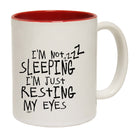 Im Not Sleeping Im Resting Eyes - Funny Coffee Mug Cup