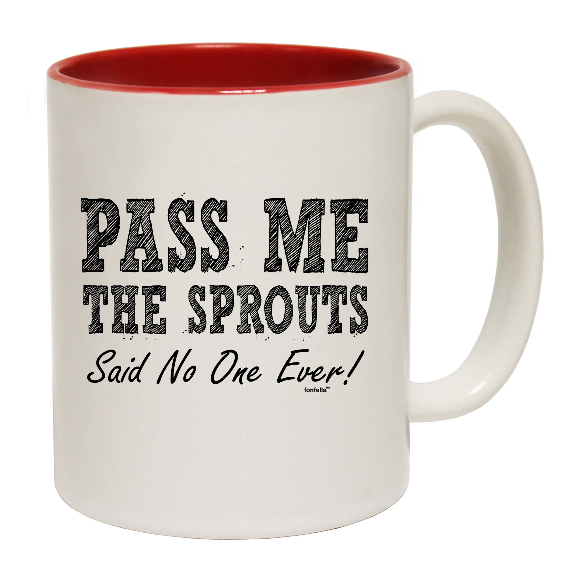 Pass Me The Sprouts Snoe - Funny Coffee Mug