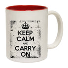Keep Calm And Carry On Frame - Funny Coffee Mug