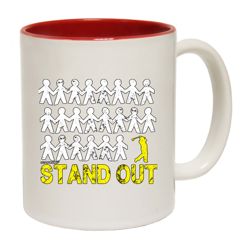 Oob Stand Out Golf - Funny Coffee Mug