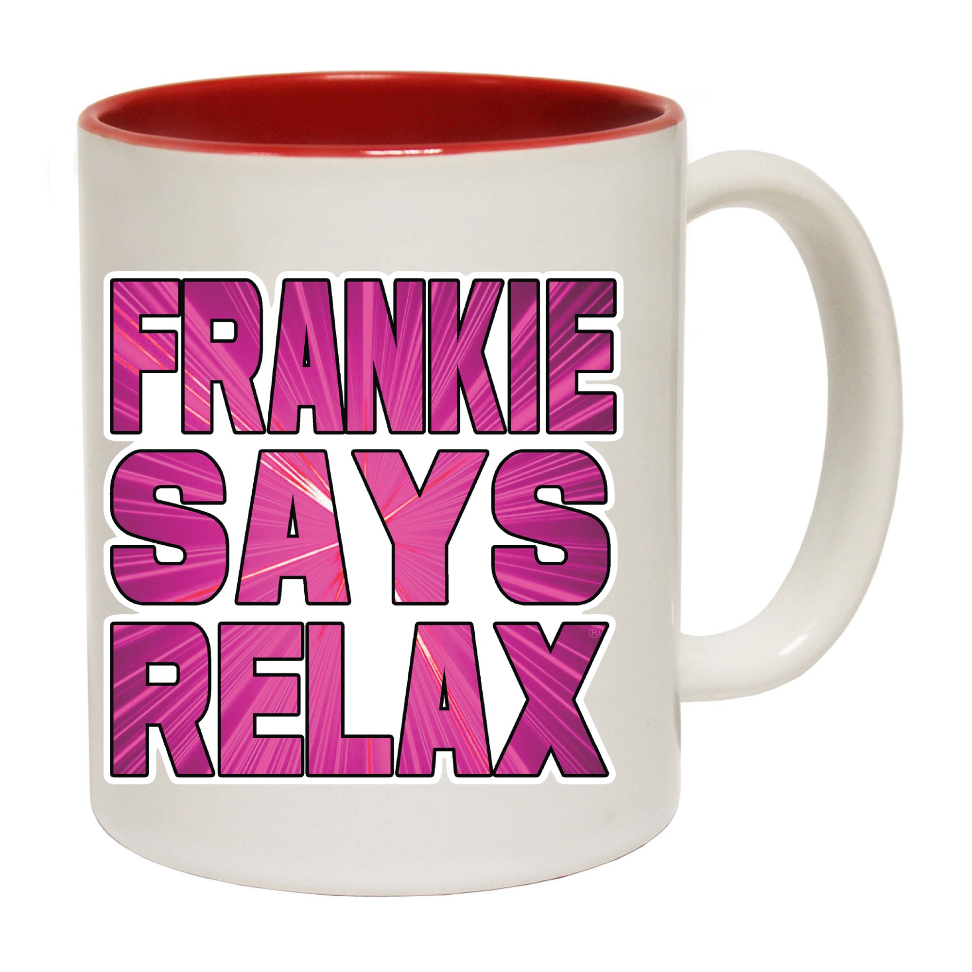 Frankie Pink Lazer - Funny Coffee Mug Cup