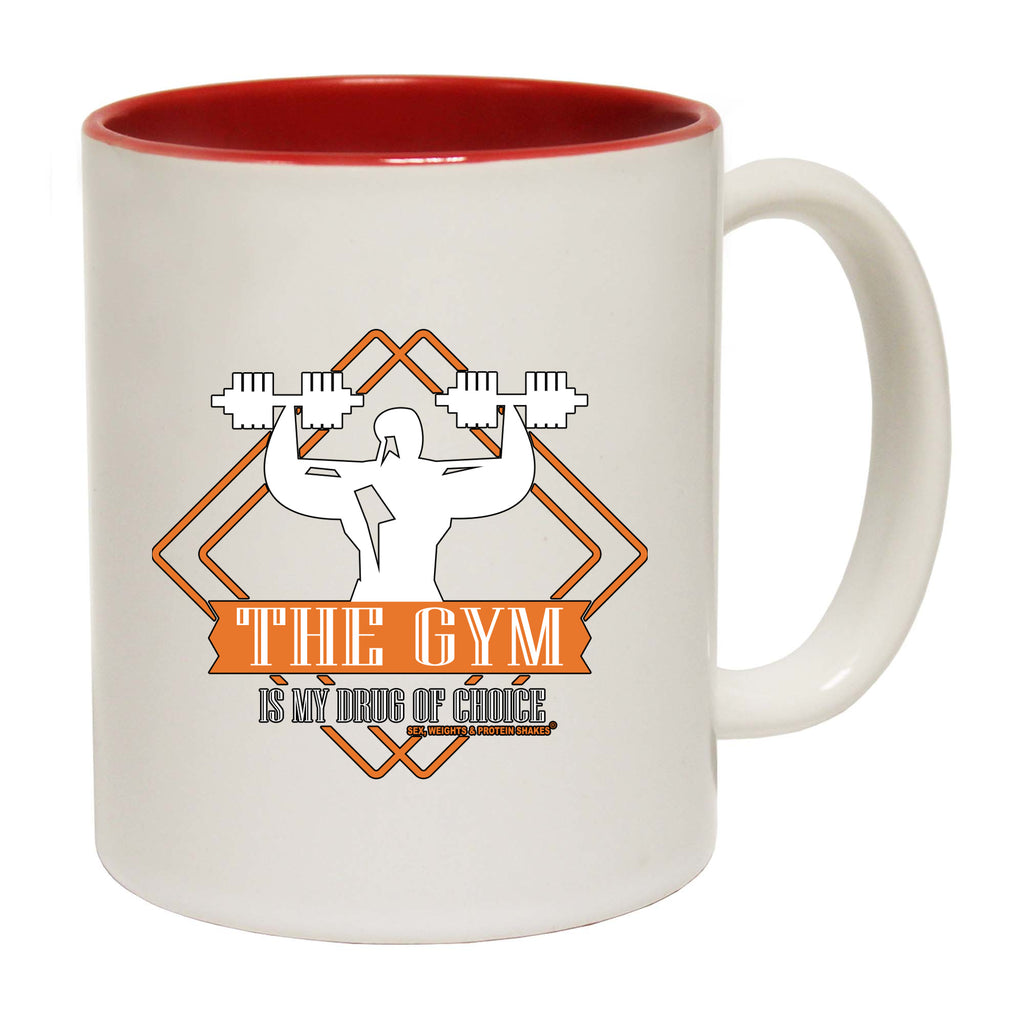 Swps Drug Of Choice Gym - Funny Coffee Mug