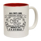 October Scorpio Birthday All Men Are Created Equal - Funny Coffee Mug