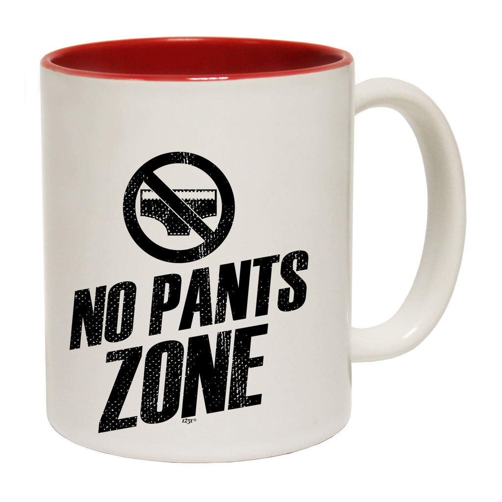 No Pants Zone - Funny Coffee Mug