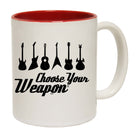 Guitar Choose Your Weapon Music - Funny Coffee Mug Cup