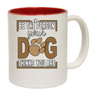 Dog Be The Person Your Dog Thinks You Are - Funny Coffee Mug
