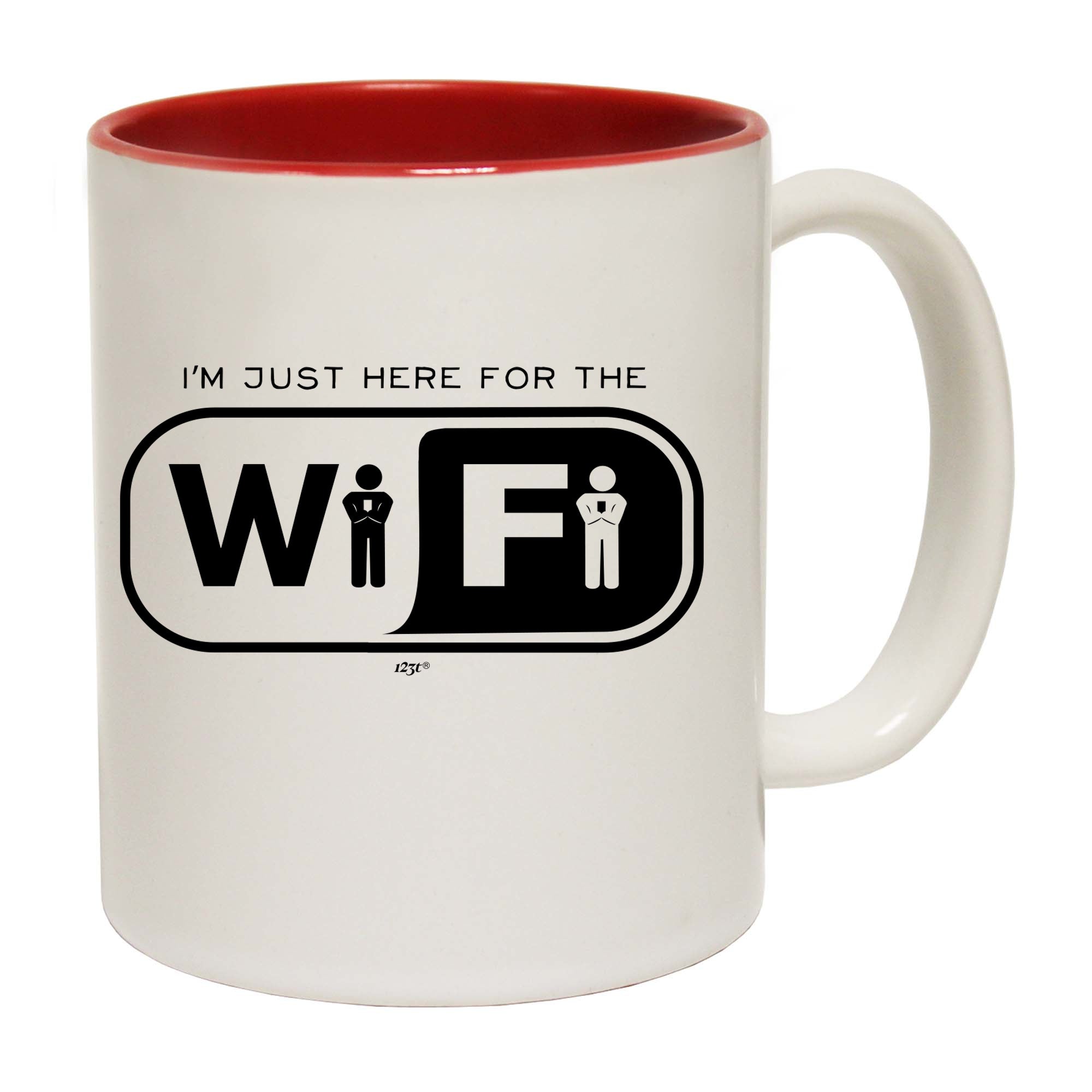 Im Just Here For The Wifi - Funny Coffee Mug Cup