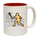 Eat Sleep Badminton Repeat - Funny Coffee Mug