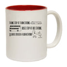 Trains Stop At Train Stations Workstation - Funny Coffee Mug