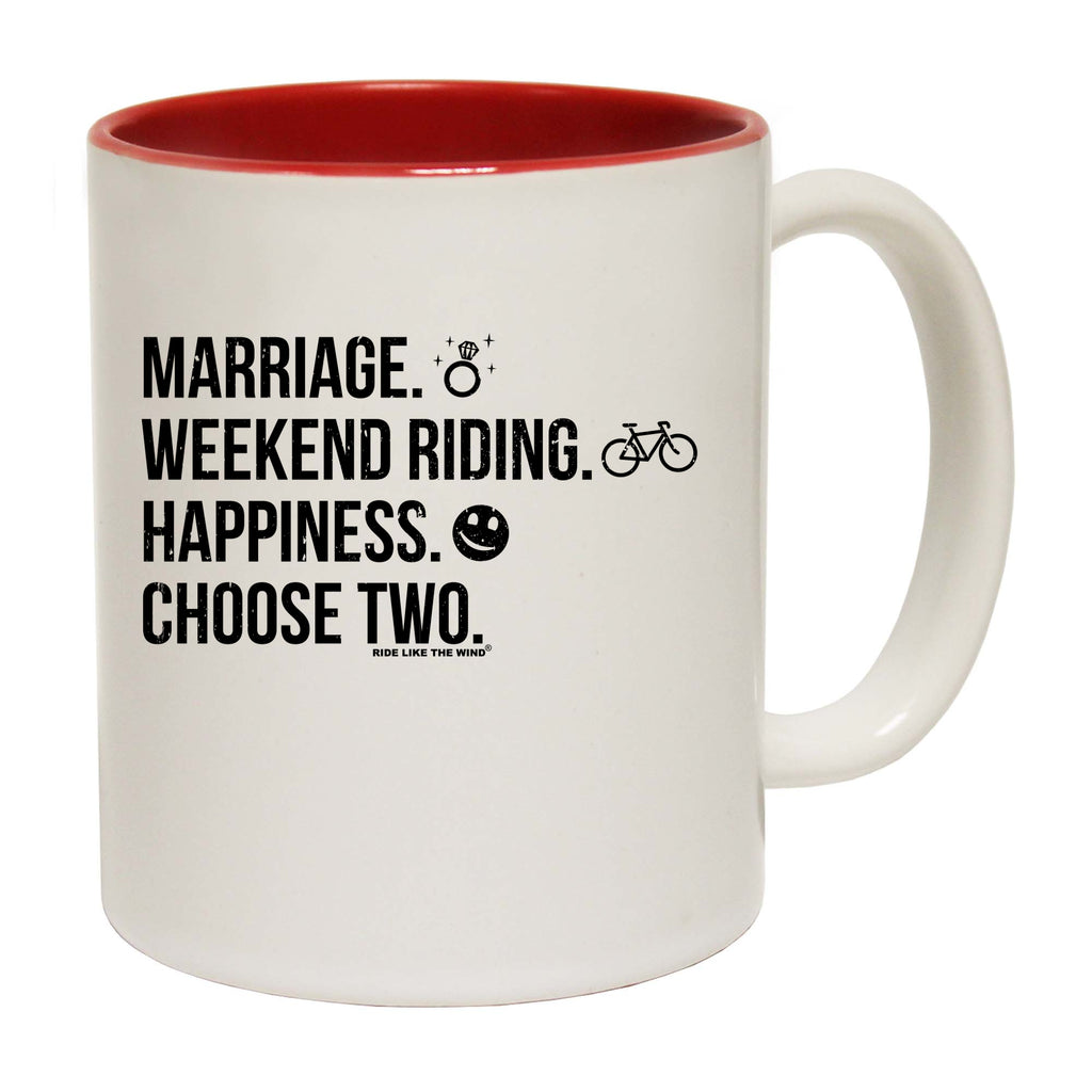 Rltw Marriage Weekend Riding Happiness - Funny Coffee Mug