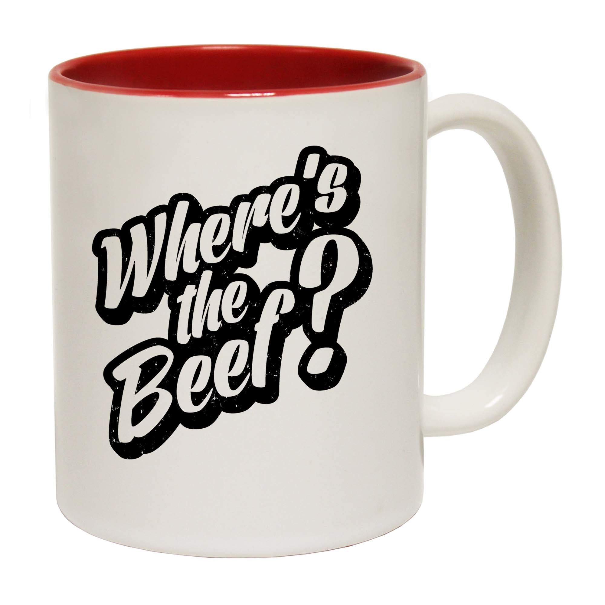 Wheres The Beef - Funny Coffee Mug