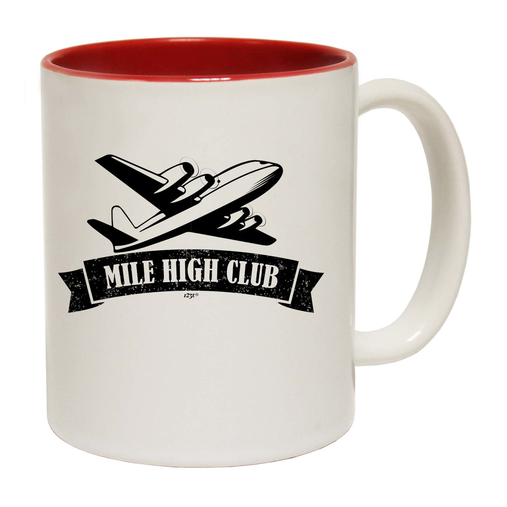 Mile High Club Plane - Funny Coffee Mug