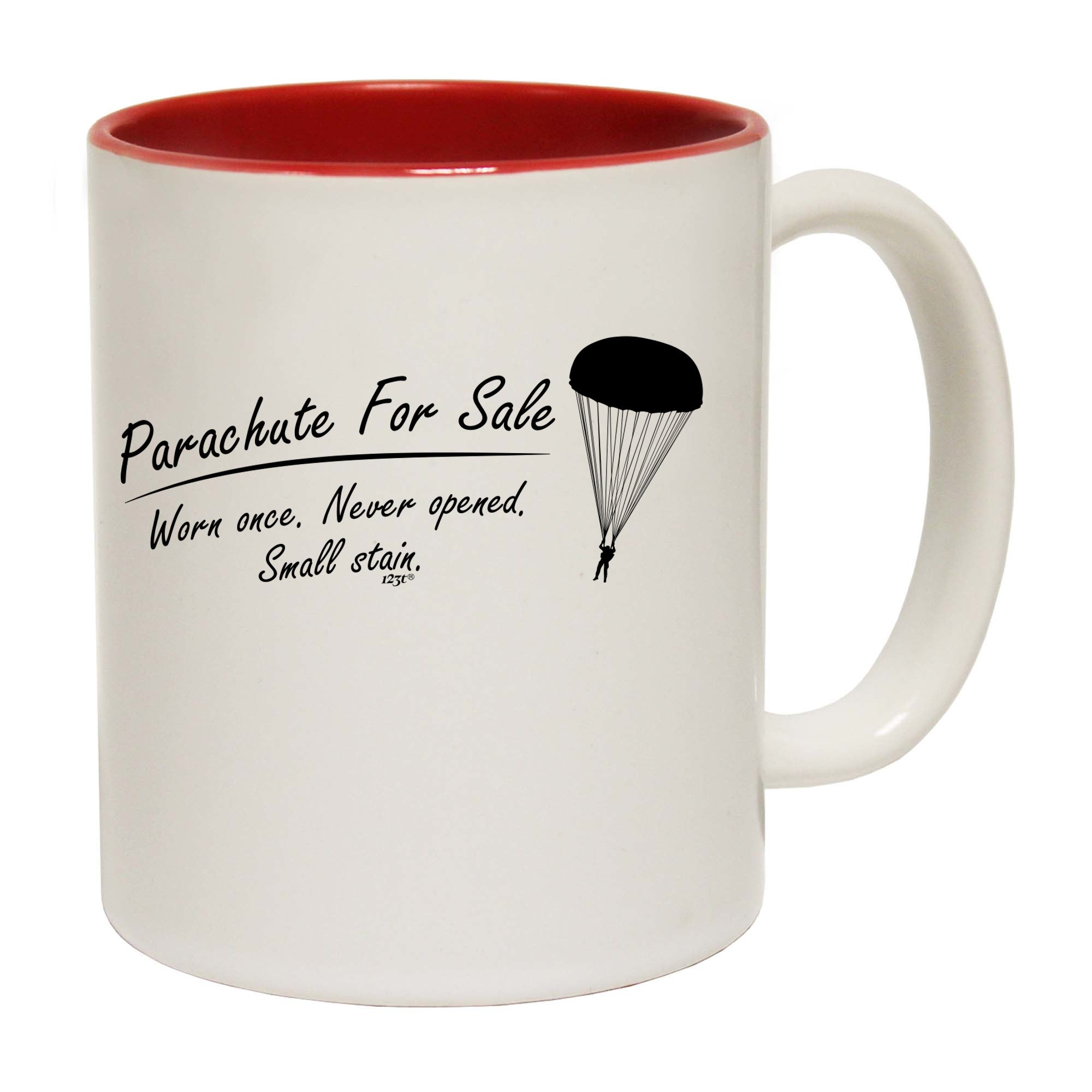 Parachute For Sale Worn Once - Funny Coffee Mug
