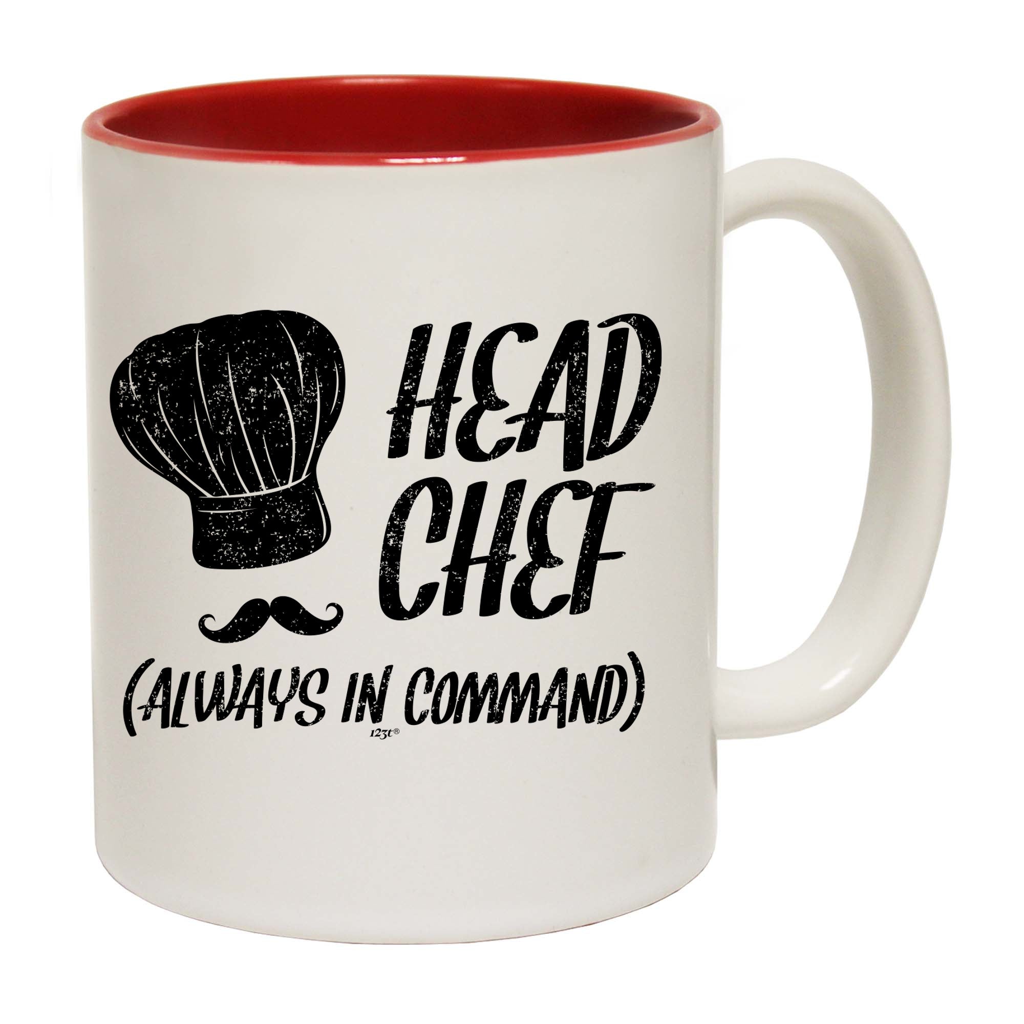 Head Chef Always In Command - Funny Coffee Mug Cup