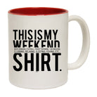 This Is My Weekend Shirt - Funny Coffee Mug