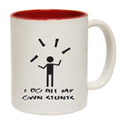 Chainsaw Do All My Own Stunts - Funny Coffee Mug Cup