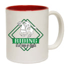Riding Is My Choice Horse - Funny Coffee Mug