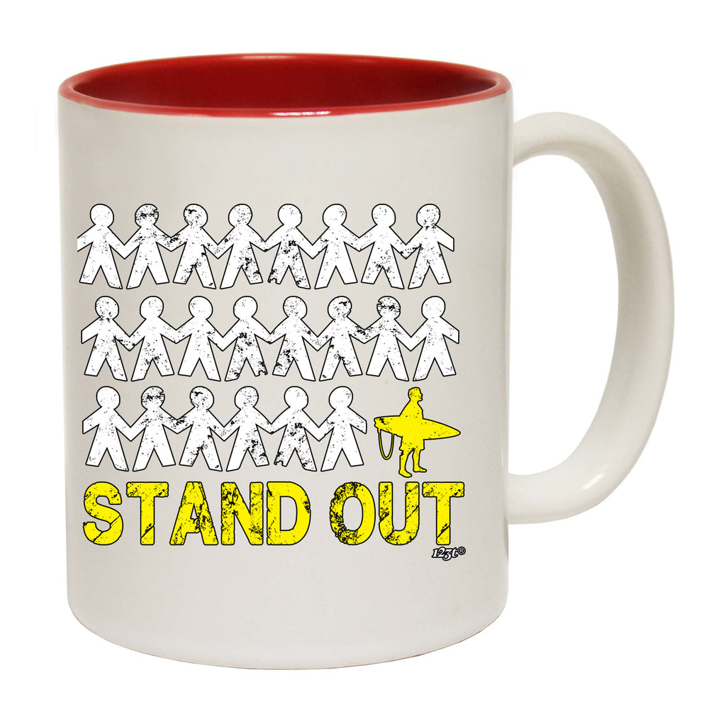 Stand Out Surf - Funny Coffee Mug