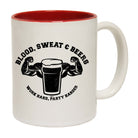 Blood Sweat And Beers Gym - Funny Coffee Mug Cup