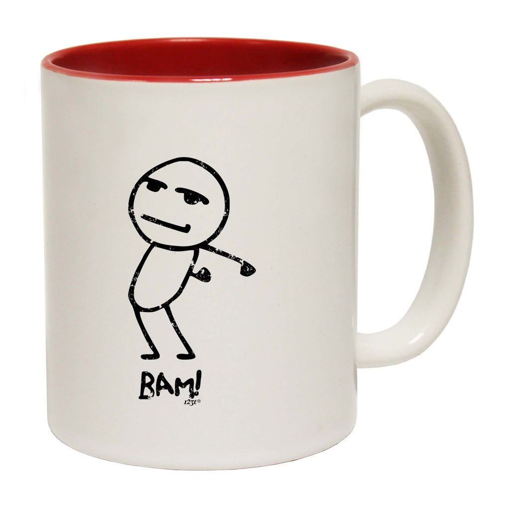 Bam Stickman - Funny Coffee Mug Cup