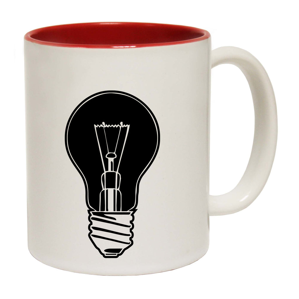 Light Bulb White - Funny Coffee Mug
