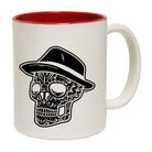 Fedora Candy Skull - Funny Coffee Mug Cup