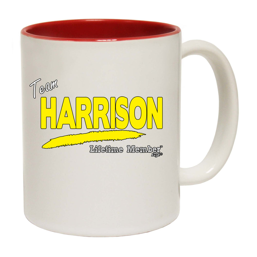 Harrison V1 Lifetime Member - Funny Coffee Mug Cup