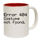 Error 404 Costume - Funny Coffee Mug Cup