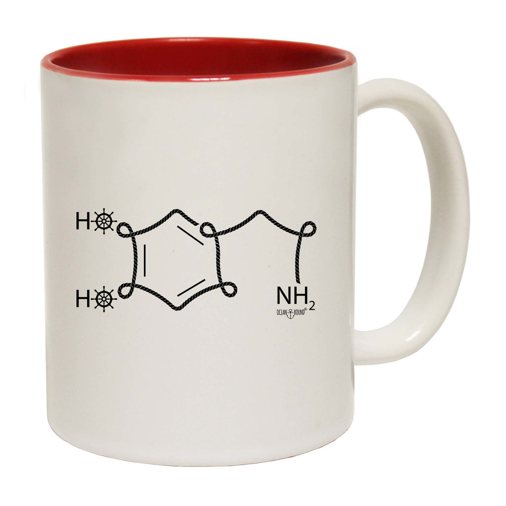 Ob Nh2 Sailing Chemical Structure - Funny Coffee Mug