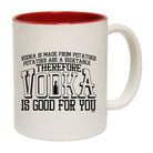 Vodka Is Made From Potatoes - Funny Coffee Mug