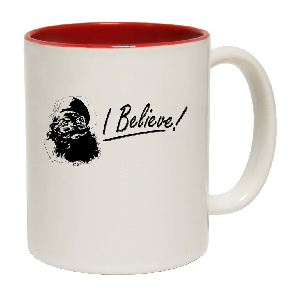 Believe Santa Christmas - Funny Coffee Mug