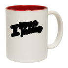 Dw I Love Fishing Stencil - Funny Coffee Mug