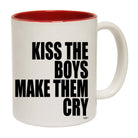 Kiss The Boys Make Them Cry - Funny Coffee Mug