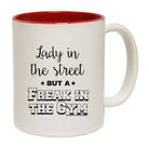 Swps Lady In The Streets Freak In The Gym - Funny Coffee Mug