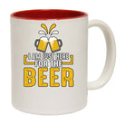 I Am Just Here For The Beer - Funny Coffee Mug