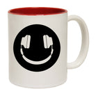Smile Face Dj Headphones - Funny Coffee Mug