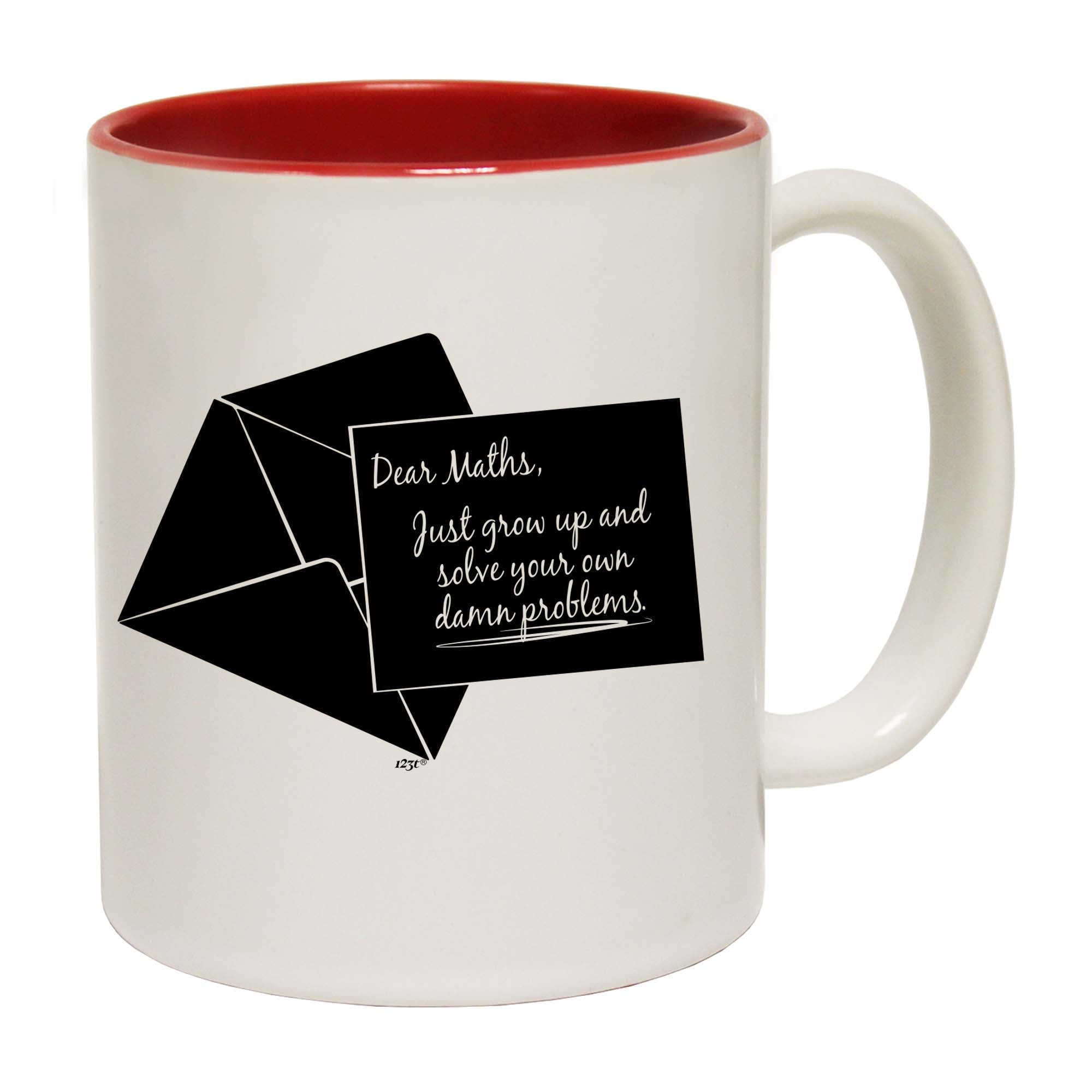 Dear Maths Just Grow Up - Funny Coffee Mug Cup
