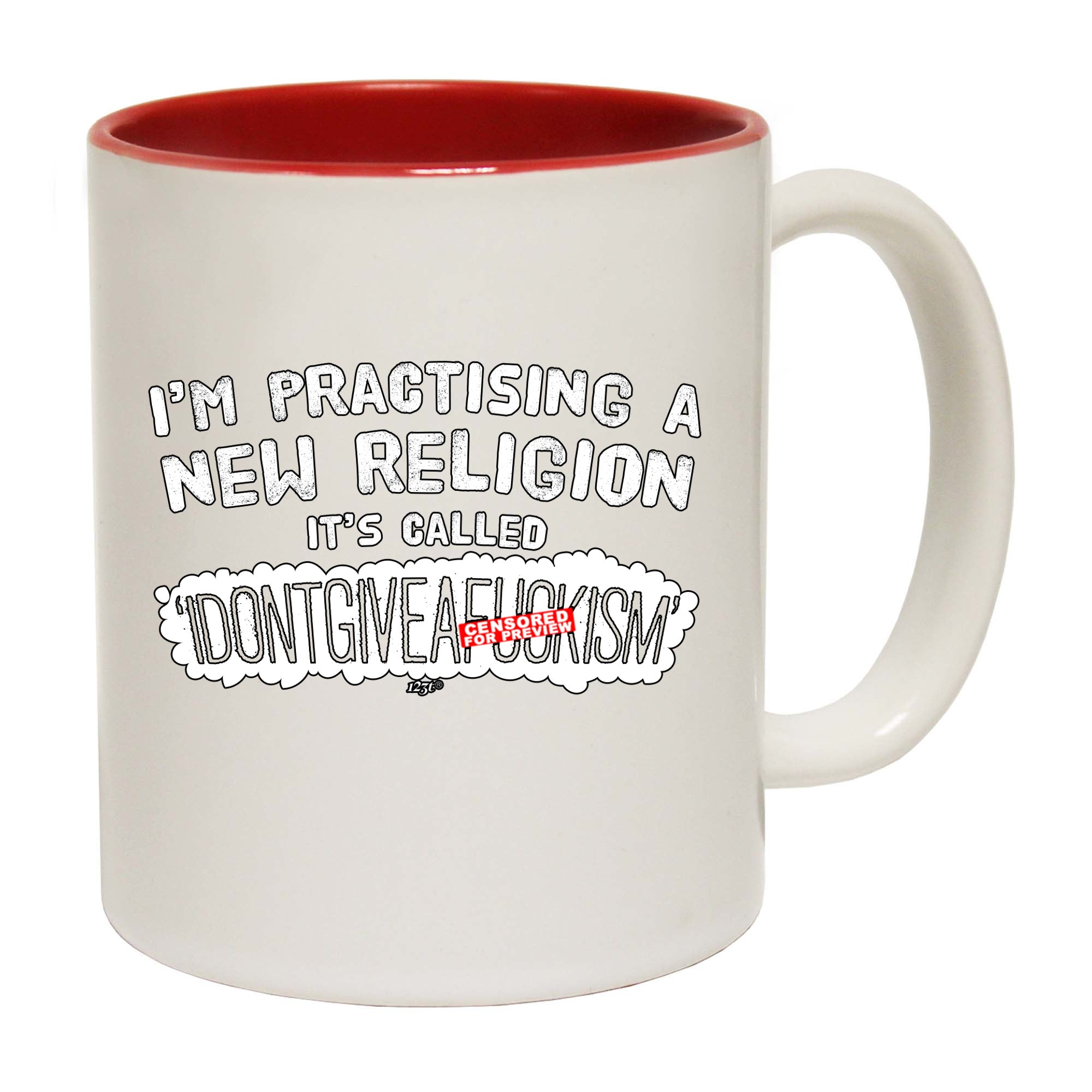 Im Practising A New - Funny Coffee Mug Cup