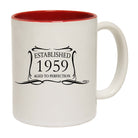 Established 1959 Aged To Perfection Birthday - Funny Coffee Mug Cup
