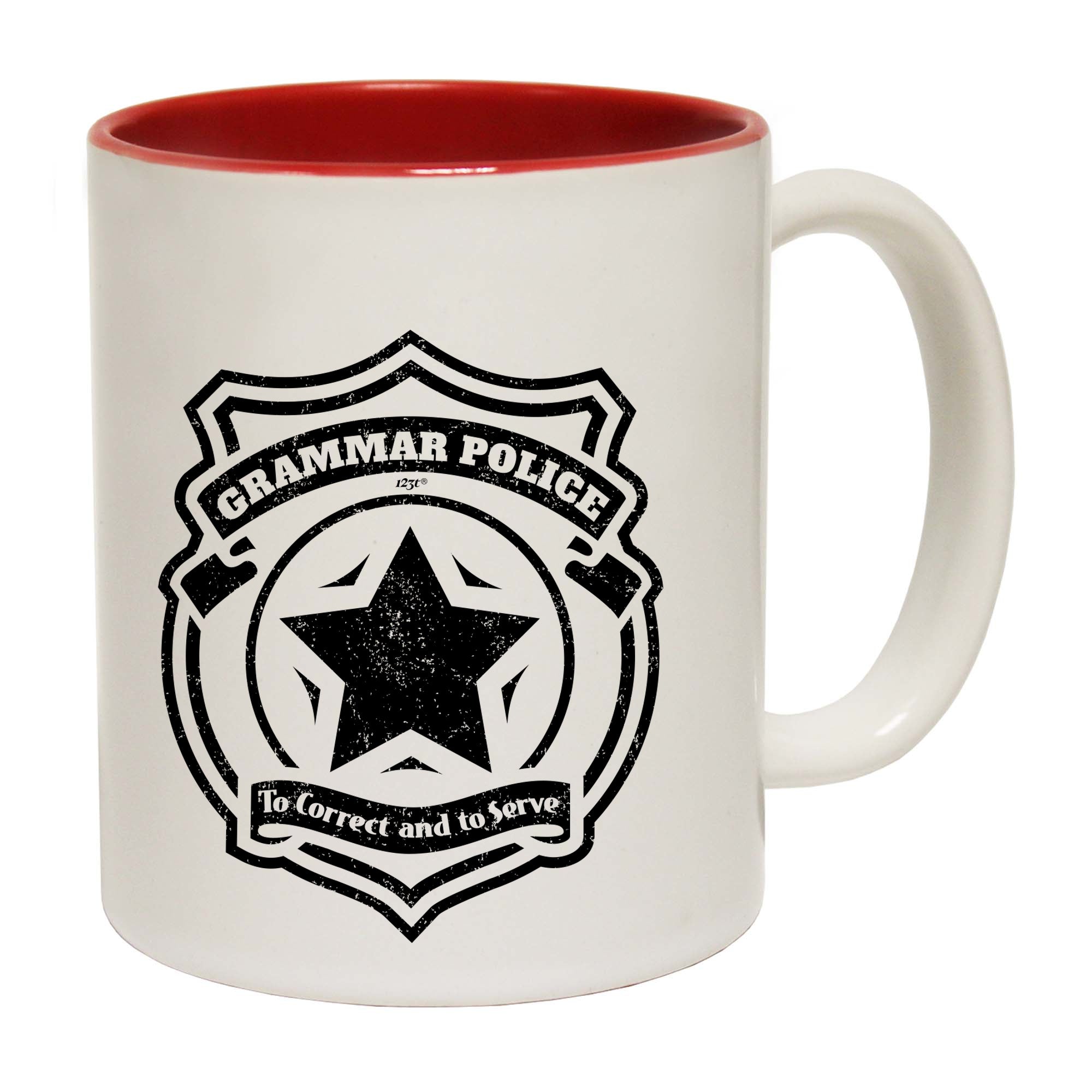 Grammer Police - Funny Coffee Mug Cup