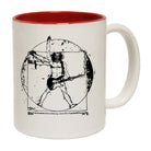 Leonardo Guitar Black - Funny Coffee Mug