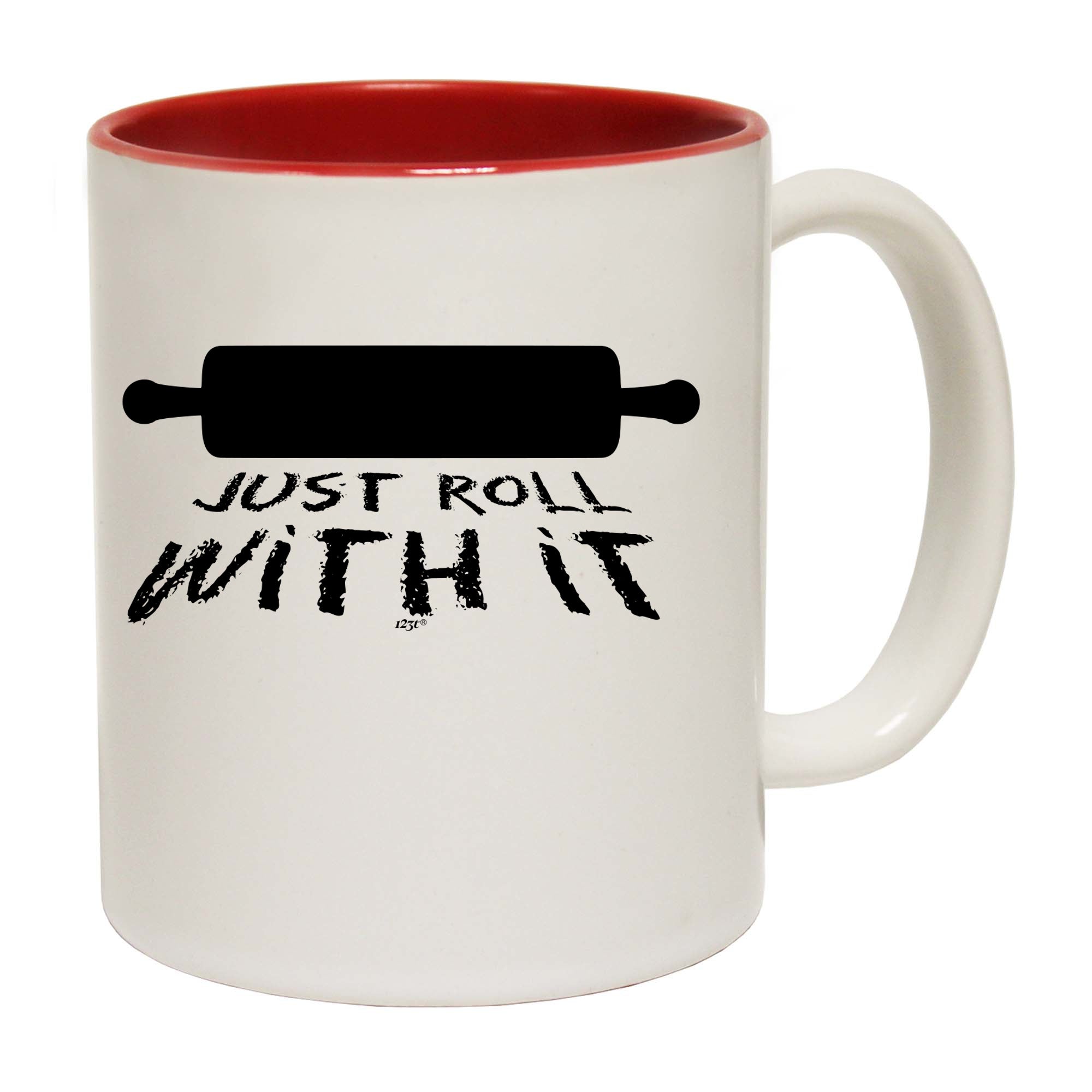Just Roll With It - Funny Coffee Mug